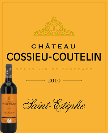 Vin Bordeaux Ch�teau Cossieu-Coutelin 2010