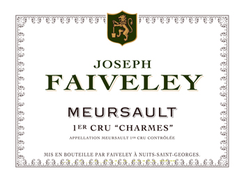 Vin Bourgogne Meursault 1er Cru Charmes 2011