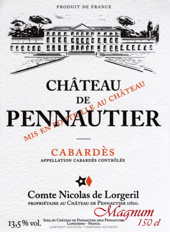 Vin Languedoc-Roussillon Ch�teau de Pennautier 2011