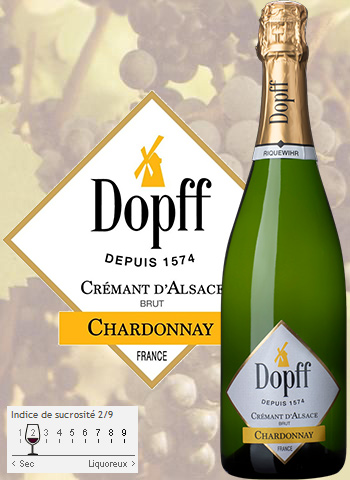 Crémant Chardonnay Brut Dopff au Moulin 2015