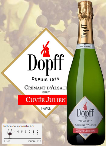 Cuvée Julien Brut Magnum Dopff au Moulin