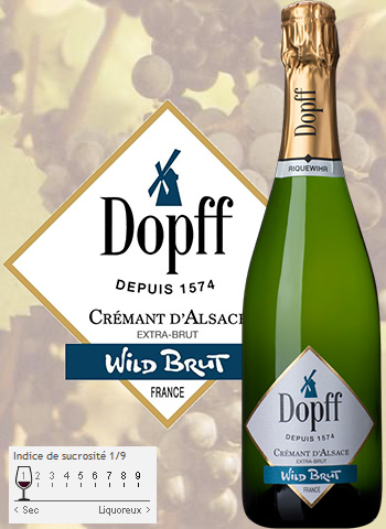 Crémant Wild Brut Dopff au Moulin 2014