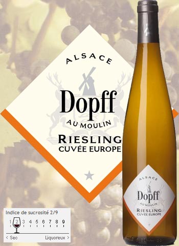 Riesling Réserve Cuvée Europe Dopff au Moulin 2017
