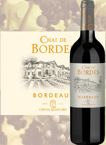 Chai De Bordes Rouge 2016 Magnum Bordeaux Cheval Quancard