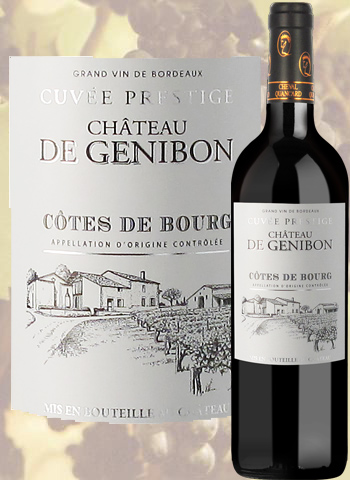 Château de Génibon 2016 Côtes de Bourg Cheval Quancard