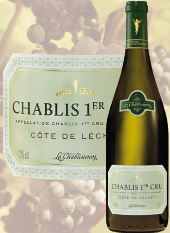 1er Cru Côte de Léchet 2015 Chablis La Chablisienne