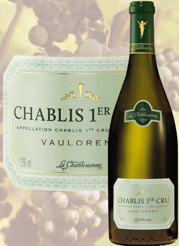 Chablis 1er Cru Les Vaulorents 2015 La Chablisienne