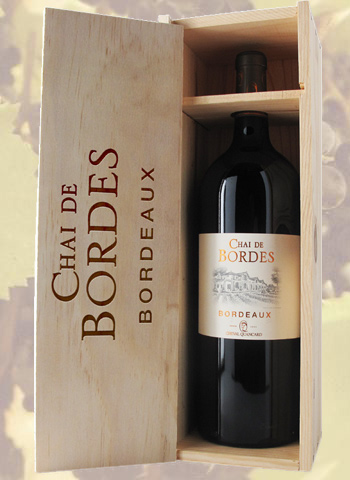 Coffret Magnum Bordeaux Chai De Bordes Quancard 2015