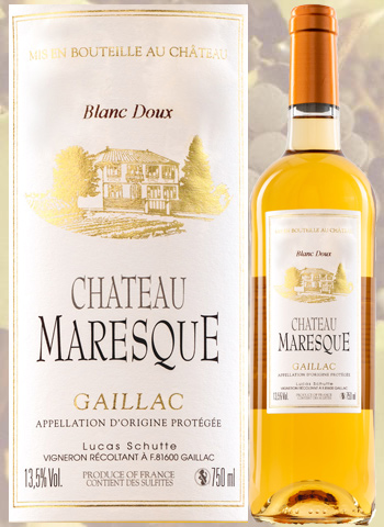 Château Maresque Blanc Doux 2017 Gaillac