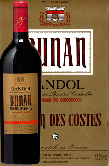 Moulin des Costes Rouge Cuvée Charriage 2014 Bunan