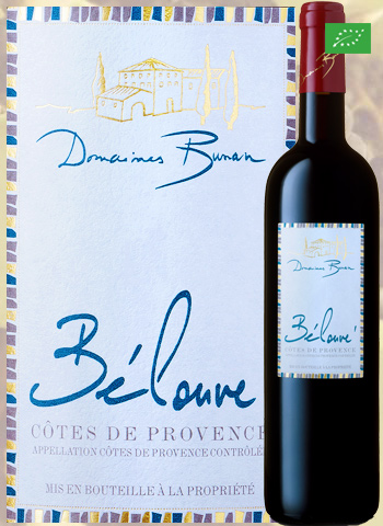 Côtes de Provence Bélouvé Rouge 2016 Bunan
