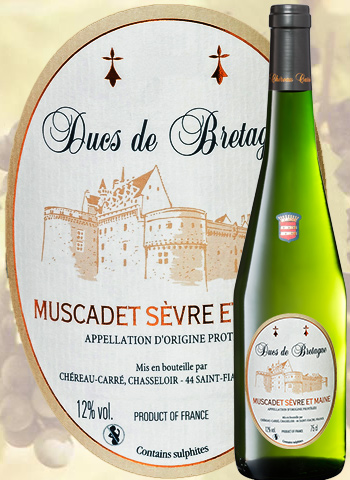 Cuvée des Ducs de Bretagne 2018 Muscadet Chéreau carré